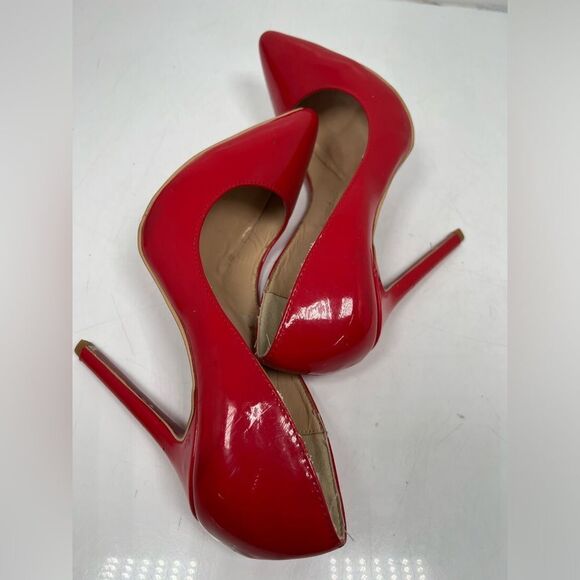 Christian Louboutin Red Heels size 37 - Picture 9 of 11